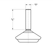 drawing of Marquis Adjustable School Glide